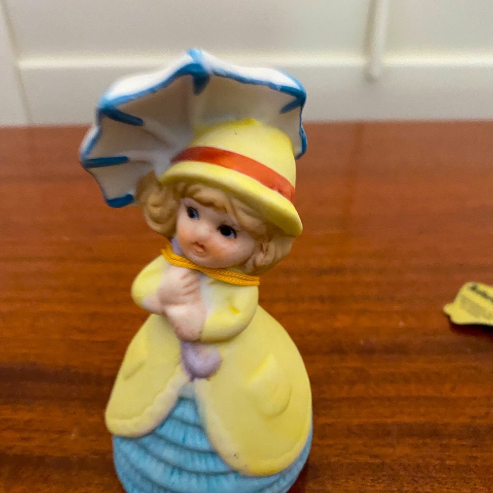 VIntage porcelain "adorabelles" bell figurine